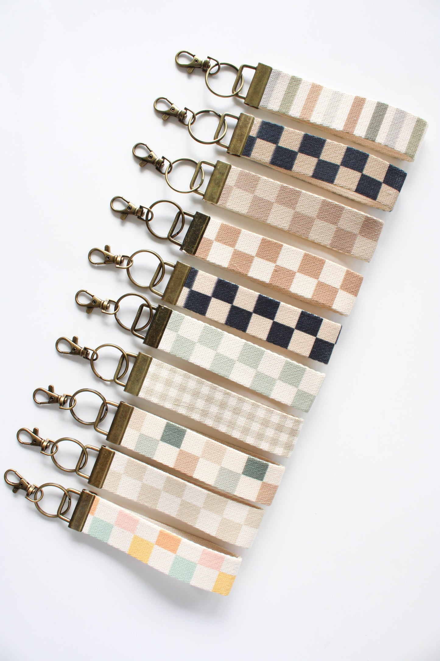 Canvas Wrist Keychain