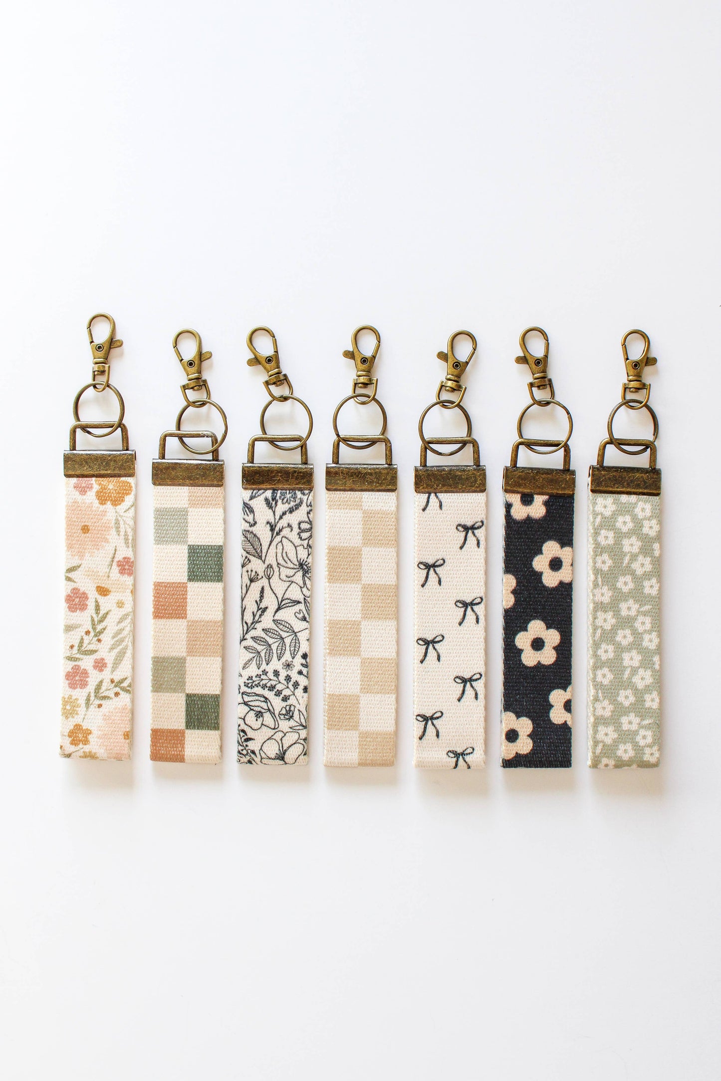 Canvas Wrist Keychain