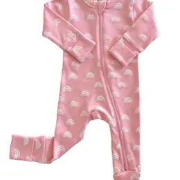 Blush Rainbow Onesie