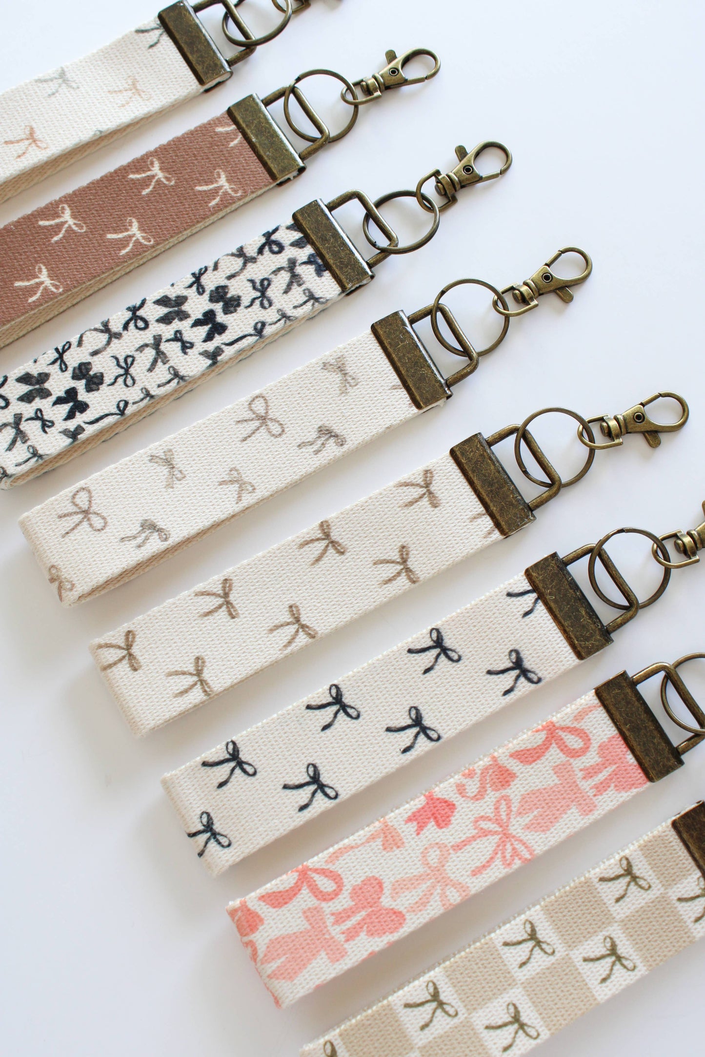 Canvas Wrist Keychain