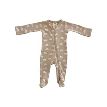 Tan Rainbow Onesie