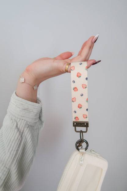 Canvas Wrist Keychain