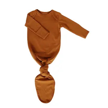 Knotted Baby Gown - 0-3 Months