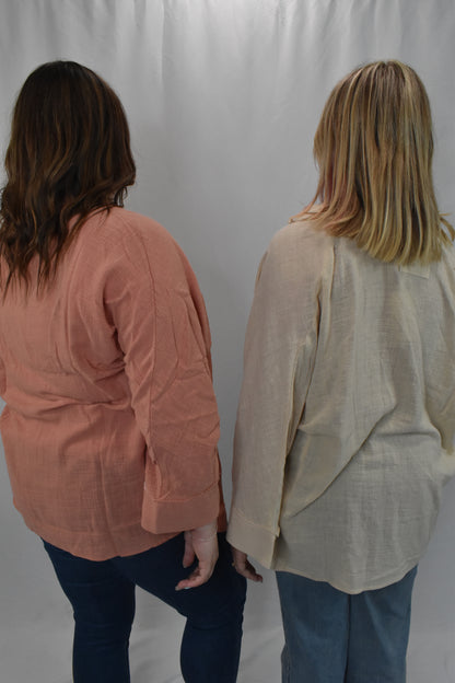 Lightweight Button Down Long Sleeve