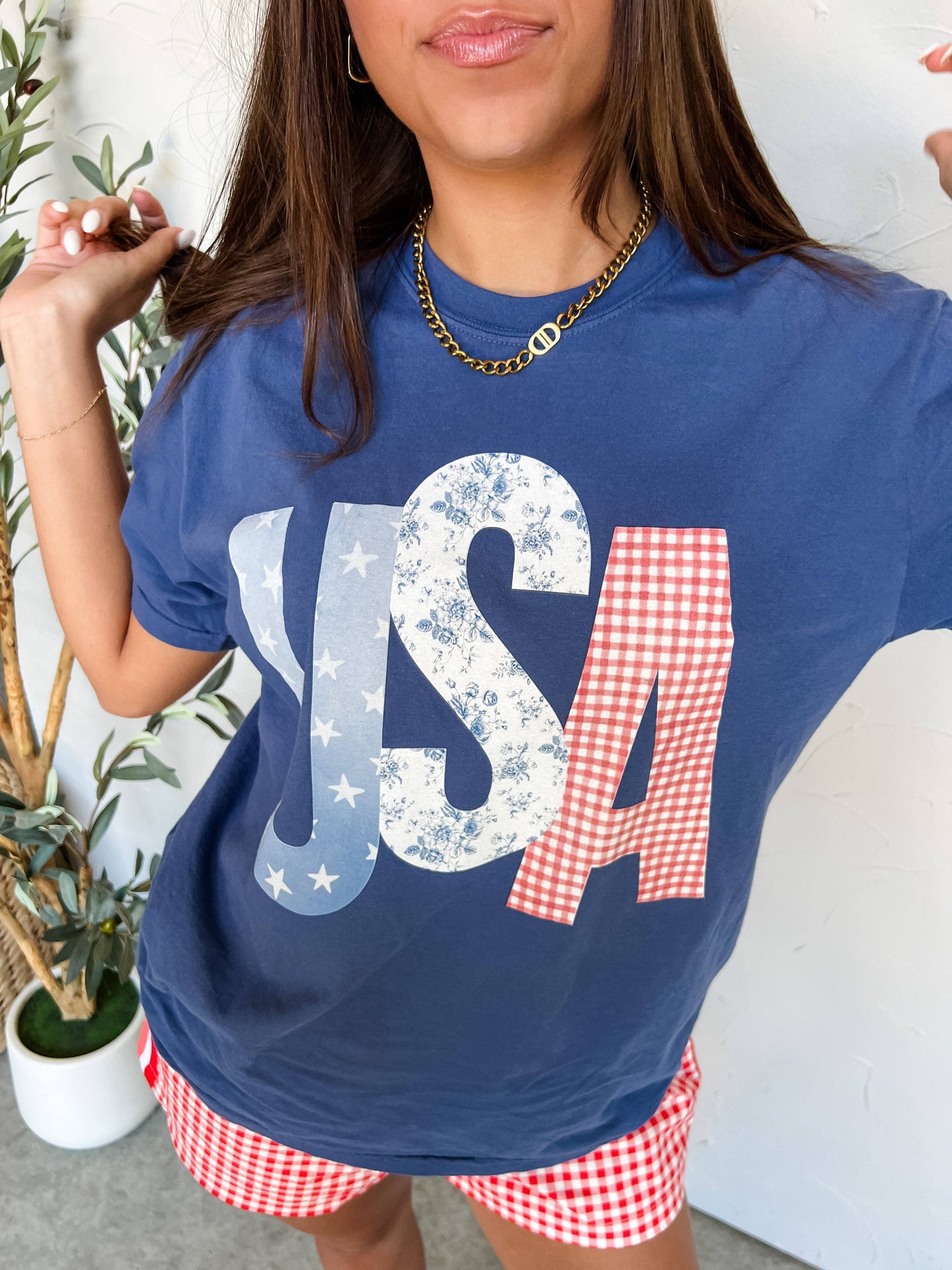 USA Comfort Colors 4th of July Tee
