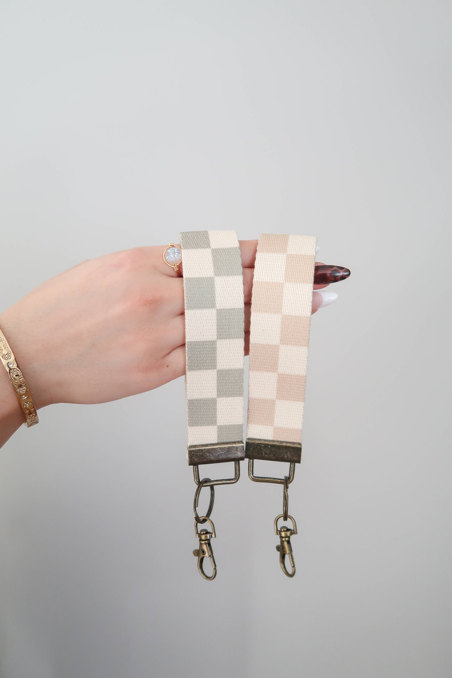 Canvas Wrist Keychain