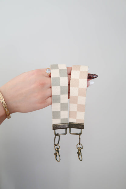 Canvas Wrist Keychain