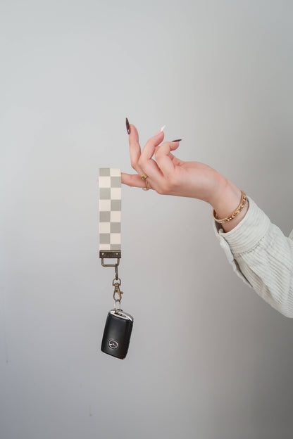 Canvas Wrist Keychain